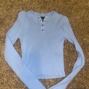 forever 21 sweater crop xs